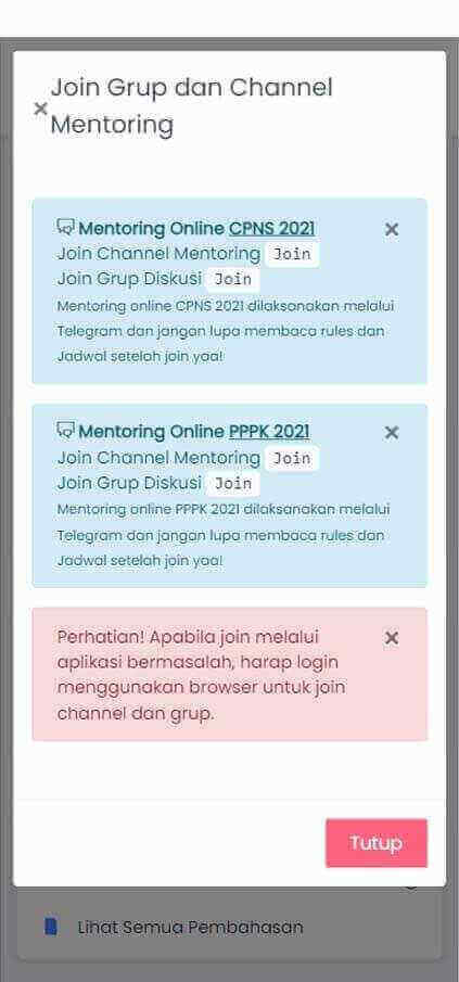 Bimbel Online PPPK screenshoots